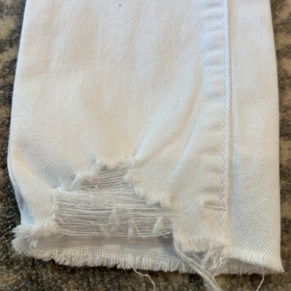 JOES WHITE DISTRESSED KIDS SKINNY JEANS SIZE 7 - Picture 11 of 12